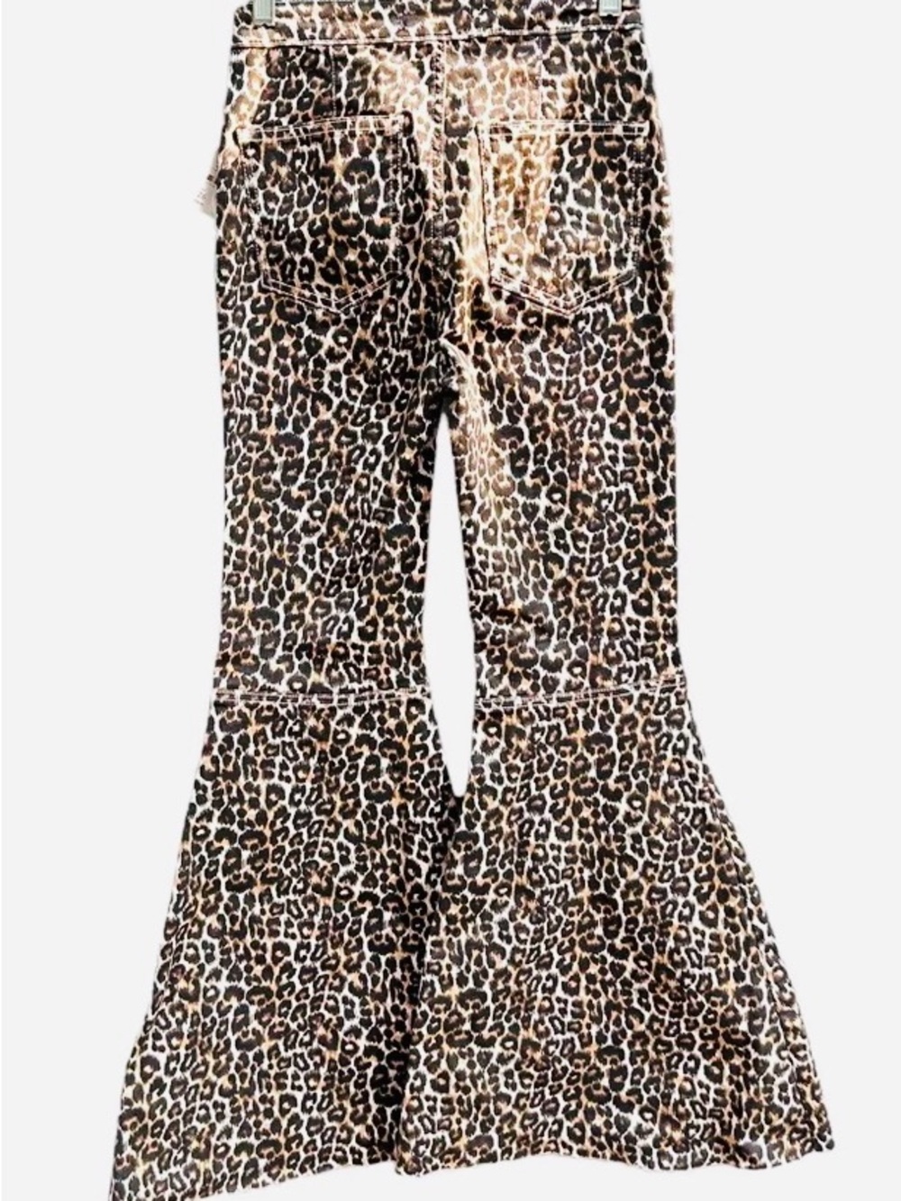 Free People NWT We the Free Leopard Print Bell
Bottom Pants Size 26 NWOT - Picture 2 of 7